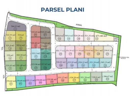 DÖRTYOL GAZİMAĞUSA’DA SATILIK PARSEL ARAZİLER | YENİ PROJE