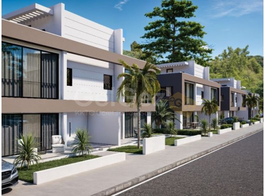 GAZİMAĞUSA’DA 3+1 LÜX DUBLEX BAHÇELİ VİLLALAR HAYAT PARK 2*