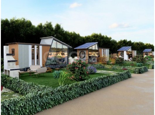 SATILIK | D’SOLIS İSKELE KUMYALI MOBİL TINY HOUSE KÖYÜ & YAŞAM ALANLARI