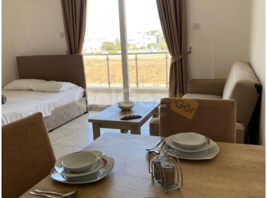 İskele Long Beach Park Residance'ta 1+0 Studyo Kiralık Daire