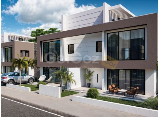 GAZİMAĞUSA’DA 3+1 LÜX DUBLEX BAHÇELİ VİLLALAR HAYAT PARK 2