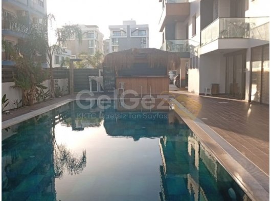 AYLIK ÖDEMELİ!! KİRALIK 1+1 DAİRE / İSKELE LONG BEACH *