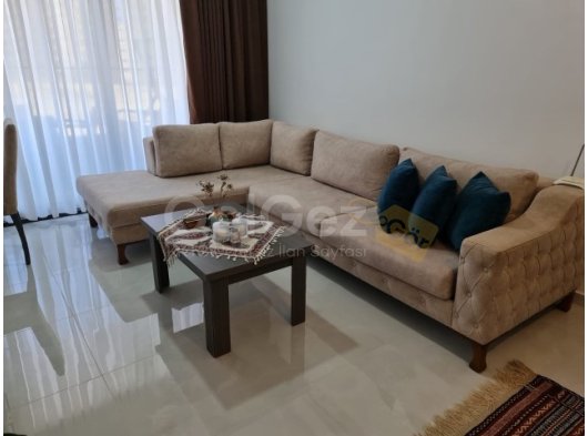 FULL EŞYALI 1+1, BÜYÜK BALKONLI