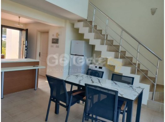 ❌KİRALIK YARI EŞYALI LÜKS İKİZ VİLLA (1+1)(145 M2) : MUHTEŞEM DENİZ MANZARALI, ORTAK HAVUZLU VE BAHÇELİ VİLLA (MAĞUSA-TATLISU)❌SEMI-FURNISHED LUXURY TWIN VILLA 