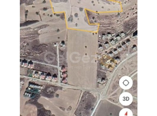 İskele Yarköyde satılık 25000 m2 arsa