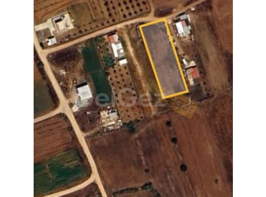 Gazimağusa Derinya bölgesinde satılık imarlı 1411 m2 arazi