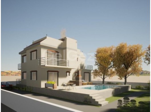 Gazimağusa Mormenekşede satılık lüks havuzlu villa