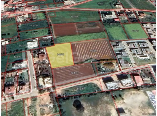 Gazimağusa Yeniboğaziçinde satılık 2929,08 m2 imara açık arazi