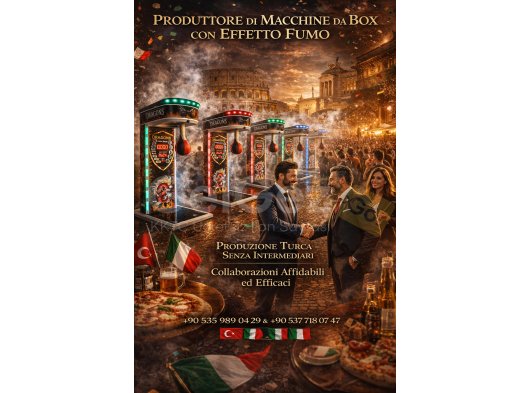 Boxing Machine a Roma - Effetto Fumo, Alta Potenza, Spedizione Rapida