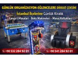 Günlük Langırt Kiralama İstanbul | Organizasyon, Festival, Şirket Etkinliği ve Açılışlara Özel Hizmet