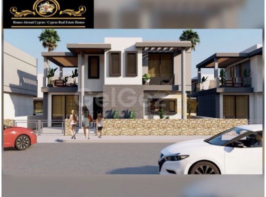 Nice 4 Bedroom Villas For Sale Location Near Seaside Karsiyaka Girne(Sea And Mountain Views)