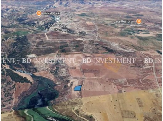 Güzelyurt Odtü' ye 2 Km Mesafede 5369 m² Arsa