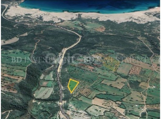 Dipkarpaz'da İmara Açık 8363 m² Arsa