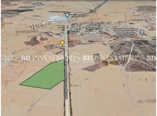 Lefkoşa-Mağusa Anayola Cepheli Ticari Değeri Yüksek 65 Dönüm Arazi