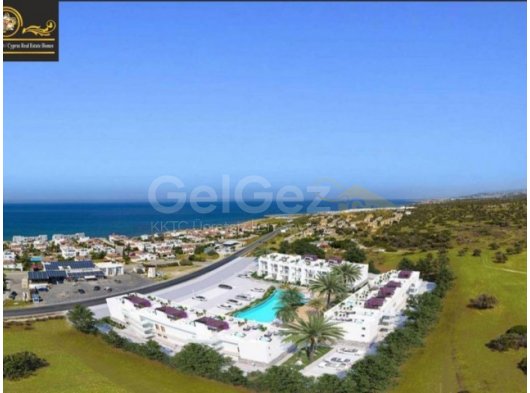 Marka Yeni Deniz Manzaralı 1 Yatak Odalı Stüdyo Bahçe Dairesi Satılık Konum G9 Blueberry Esentepe Girne