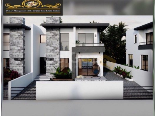 Nice 2 Bedroom Terrace Apartment and Duplex / Twin Villas For Sale location Green Hills Yesiltepe Alsancak Girne