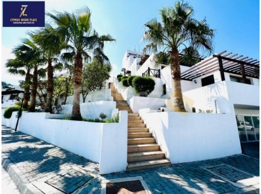 Yeşiltepe Alsancak Girne'de Satılık Güzel 1 Yatak Odalı Daire