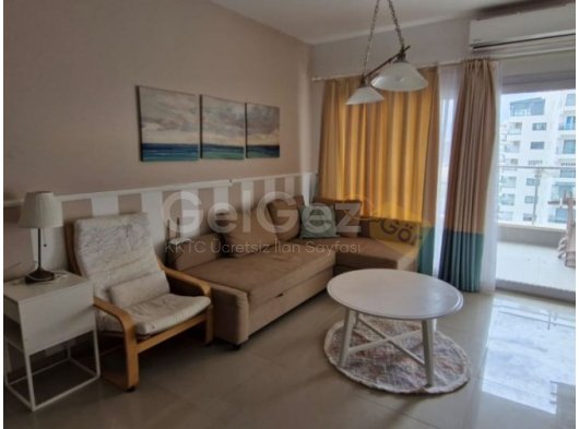 Caesar Resort 2. Satılık eşyalı 1+1 daire. C1 ön cephe. Tüm giderler ve devir ücreti dahil fiyat