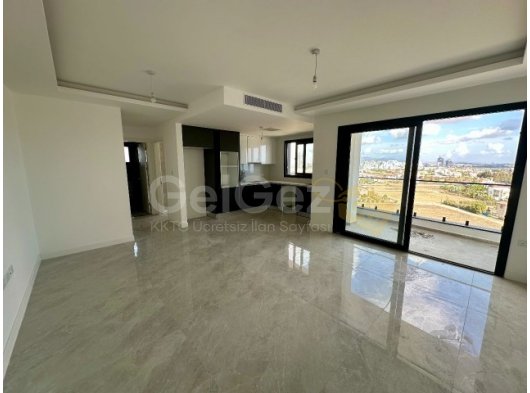 Iskele Long Beach'te Satılık Deniz manzaralı 2+1 daire. 2 Banyolu. KDV, trafo fiyata dahil