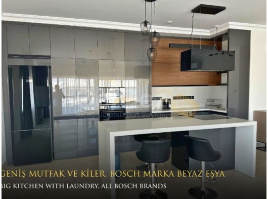 Tek yetkili!!! Sahibinden satılık 4+1 lüks Penthouse. Caesar Resort sitesi. Geniş ve kapalı teraslı. 204 m2 toplam.