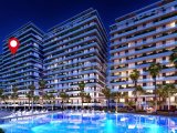 Grand Sapphire Kapanmaz Deniz manzarasi sıfır 1+1 Daire 61 m2 + 18 m2 balkon
