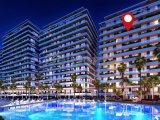 Grand Sapphire. Deniz manzaralı sıfır 2+1 Daire. 87 m2 + 21 m2 balkon