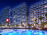 Grand Sapphire. Deniz manzaralı sıfır 1+1 Daire. 64 m2 + 25 m2 balkon
