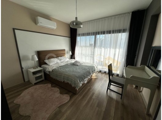 Full eşyalı, çift banyolu kiralık 2+1 sıfır daire, Caesar Resort 5. faz. Aylık ödeme aidat dahil 750 GBP