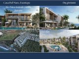 Türk malı! Casa Del Mare'da satılık 2+1 loft  havuz katı daire. Faz 1.Denize sıfır