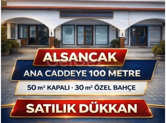 Alsancak Merkezinde Satılık Dükkan