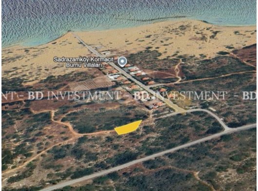 Denize 550 Metre Mesafede Önü Kapanmaz Muhteşem Lokasyon- 771 m² Arsa