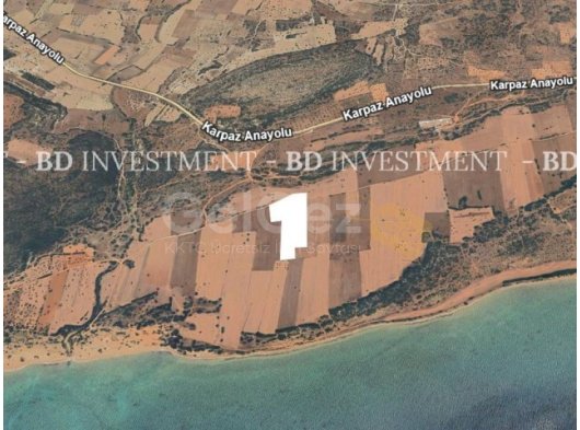 Kumyalı Sahiline 400 Metre Mesafede 34.412 m² Arazi