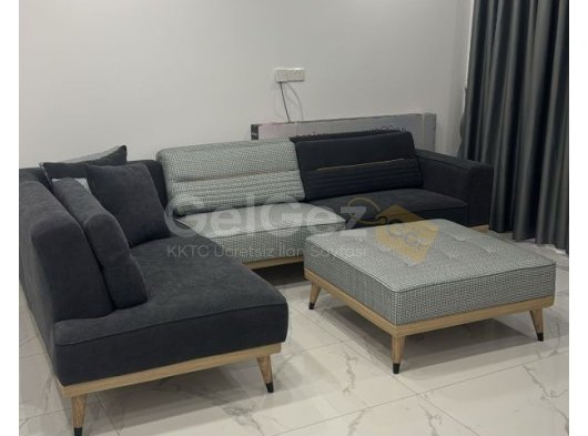 İskele long beach 2+1 Sıfır daire Eşyalı 102m² Kiralık aylık ödemeli ola bilir 750 stg den 6.katta daire