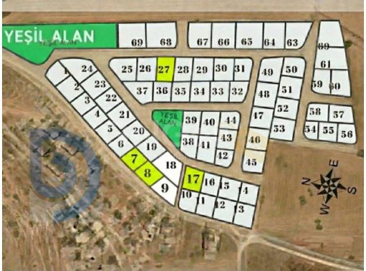 Yarköy'de Ticari + Konut İmarlı Son 4 Parsel Arsa