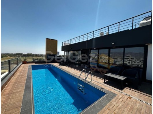 Lefkoşa Küçükkaymaklı; Full Yeni Eşyalı, Havuzlu , TÜRK KOÇANLI, Muhteşem Manzaralı Lüx Penthouse.