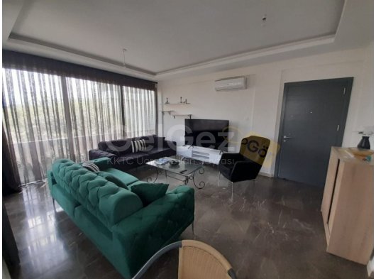 Girne Çatalköy; Chamada Otel Civarı; Full Eşyalı, Dağ, Deniz Manzaralı Penthouse ! Takasa Açık!