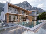 Girne Karmi; Eşsiz Manzaralı, Ultra Lüx, Asansörlü Villa