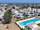 Girne Edremit Kervan saray plaj bölgesinde satılık sıfır 3+1 villa