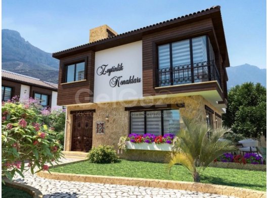 Zeytinlikte türk koçanlı satılık 3+1 villa