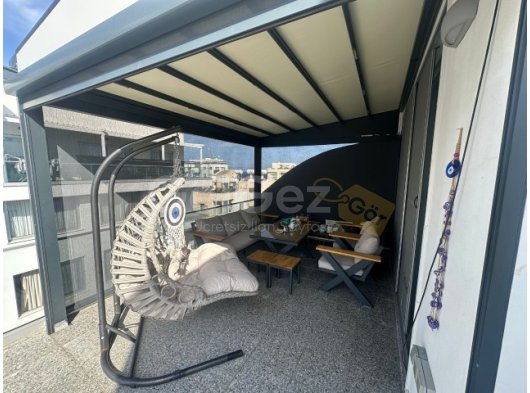 Girne Kaşgarda deniz manzaralı 1+1 penthouse