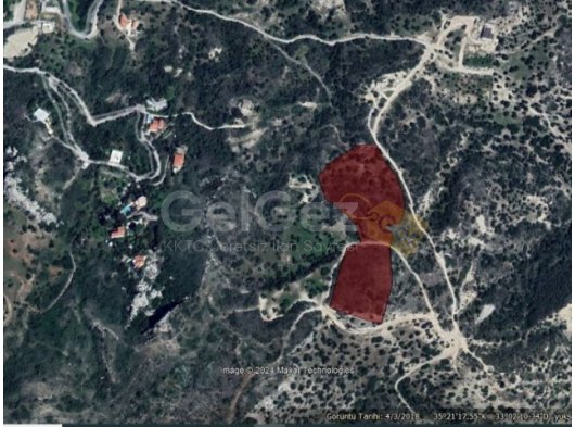 Girne Kayalar Köyünde Muhteşem Konumda 14 Dönüm Arazi Satılık