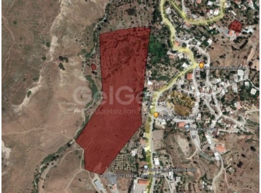 Kozanköy Bölgesinde İmara Açık 39 Dönüm Arsa Satılık