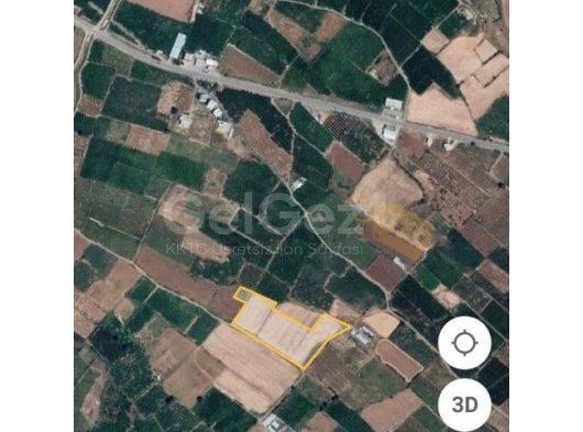 Güzelyurt Bölgesi Girişte 17,5 Dönüm Tarla Satılık
