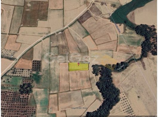 Lefkoşa Meriç Bölgesinde 4 Dönüm Tarım Arazisi Satılık