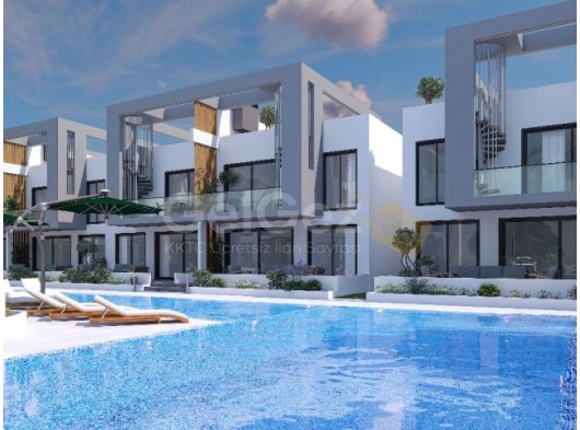 Gazimağusa Bölgesi Yeniboğaziçinde Denize Yakın Mesafede Ortak Havuzlu Satılık Fırsat 2+1 Daireler