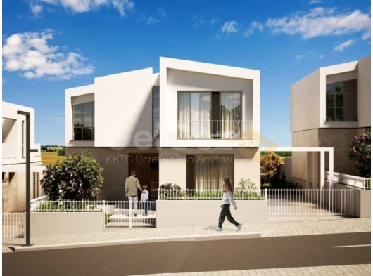 Yepyeni Bir Proje İle Karşınızdayız Gönyeli Bölgesinde Dünya Oto Civarında 4 Yatak Odalı ve 1 Salona Sahip 220 m2 Villa Satılık