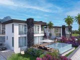 Girne Zeytinlik Bölgesinde Satılık Ultra Lüx 4+1 Havuzlu Villalar