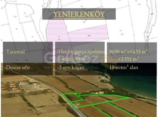 Yeni Erenköyde Ana Cadde Yanı Satılık Arazi