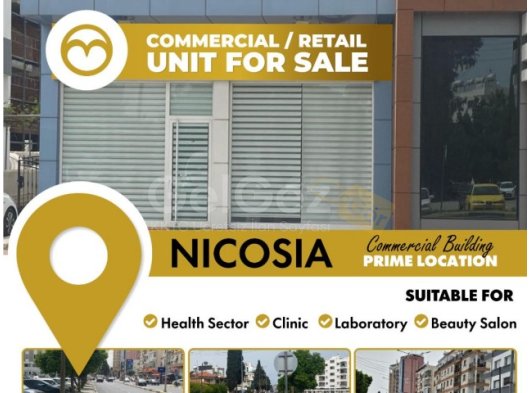 Lefkoşa Merit Hotel yolunda ana cadde üstü satılık dükkan, ofis, eczane, mağaza, laboratuvar vs iş için uygundur