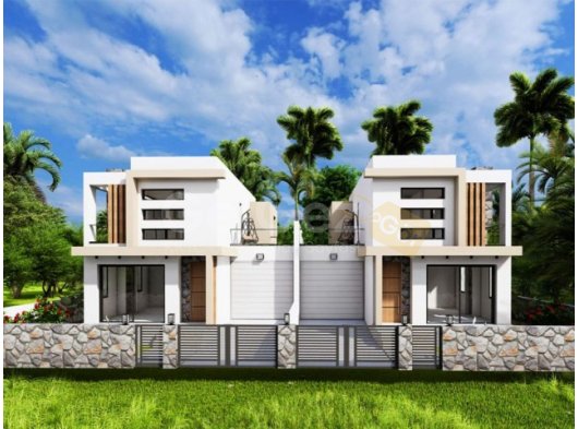 GİRNE BOĞAZDA DAĞ MANZARALI VİLLA